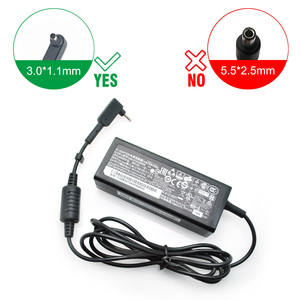 อะแดปเตอร์แล็ปท็อปแท้รุ่นทดแทน 19v 2.37A 3.0*1.1 มม. อะแดปเตอร์แล็ปท็อป 45w อะแดปเตอร์ AC สำหรับแล็ปท็อป Aspire - Product Image 5