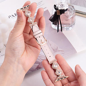 <span class=keywords><strong>Correa</strong></span> de Reloj de Lujo con Diseño de Mariposa y Brillantes para <span class=keywords><strong>Apple</strong></span> <span class=keywords><strong>Watch</strong></span> Series 10 9 8 7 6 SE2, <span class=keywords><strong>Correa</strong></span> para Mujer - Product Image 4