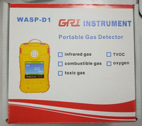Detector de gas de oxígeno con sensor de gas O2 electroquímico industrial portátil de alta precisión