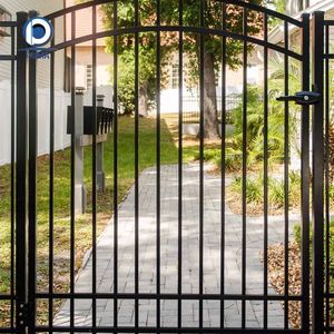 <span class=keywords><strong>Pannelli</strong></span> di Recinzione in Ferro per la Privacy con Barre <span class=keywords><strong>a</strong></span> Distanza Ridotta, Proteggono la Tua Casa da Sguardi Esterni Mantenendo l'Eleganza - Product Image 1