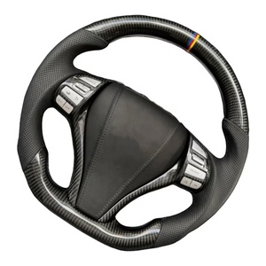 Volante de cuero perforado de fibra de carbono personalizado para recoger Tru CK Na Va Ra <span class=keywords><strong>Np</strong></span> <span class=keywords><strong>300</strong></span> 2023 - Product Image 2