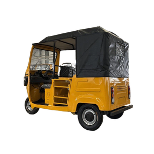 Triciclo Eléctrico de 4000W con Motor, 4 <span class=keywords><strong>Plazas</strong></span>, Carrocería Abierta, TUK, para Pasajeros y Carga, Tipo <span class=keywords><strong>Camper</strong></span>, <span class=keywords><strong>3</strong></span> Ruedas, para Adultos - Product Image 2