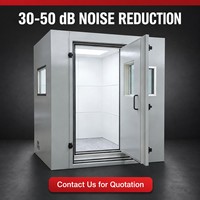 Enceinte acoustique industrielle personnalisée OEM ODM, couvercle d'isolation phonique pour la réduction du bruit de divers équipements