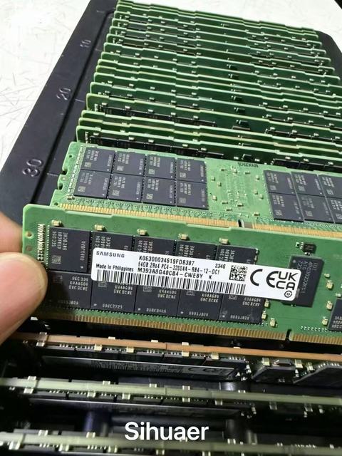 64G DDR5 Memory Module, Suitable for Servers with Good Price in Stock 4800/5600/6400MHz Frequency REG ECC RAM