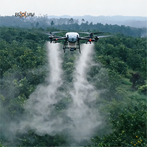 Dron Pulverizador de Líquidos BROUAV U150 - Carga Útil de 80 kg, Radar RTK 360, Seguridad, Misión Autónoma, Entrega de Alimentos y Control por Aplicación, Fumigación - Product Image 1