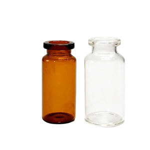 Clear <b>Glass</b> Vials 2R-30R Medical Empty <b>Containers</b> for Injection & Lab Use - Product Image 2