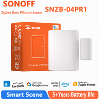 SONOFF SNZB-04PR1 Zigbee 3.0 Kapı Pencere Sensörü Kablosuz Akıllı Ev Güvenlik Alarm Sistemi Alexa Google Home ile Çalışır