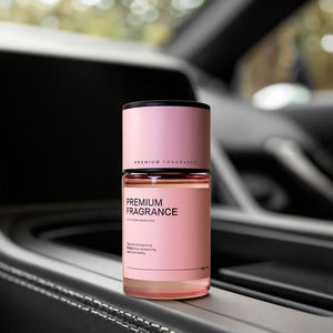 Difusor de Aroma para vehículo avanzado, fragancia para coche, <span class=keywords><strong>ambientador</strong></span> de botella de vidrio de larga duración para salpicadero, refresca el interior de su coche - Product Image 1