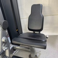 Appareil de musculation commercial à charge par poulie pour extension des jambes assise
