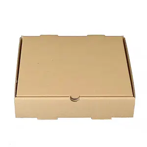 Fabrika toptan kağıt yemek kutusu en çok satan özel boyutta Logo baskı Pizza karton