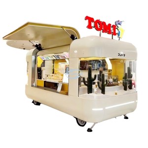 Carrito de Comida de 4 Ruedas, Fabricación de Alta Calidad, Galvanizado y de Fibra de Vidrio, Totalmente Equipado para Venta de Snacks y Helados al Aire Libre - Product Image 2