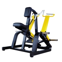 Formation commerciale Body Building Inclinaison Niveau Rameur Plaque Chargée Z964 Assis Row Machine Équipement De Gymnastique