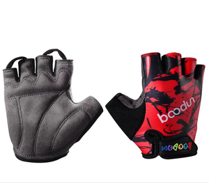 Gants <span class=keywords><strong>de</strong></span> Cyclisme E-Bike 4-12 Ans Enfants Gants <span class=keywords><strong>de</strong></span> Cyclisme Demi Doigt Clous <span class=keywords><strong>de</strong></span> <span class=keywords><strong>girofle</strong></span> - Product Image 3