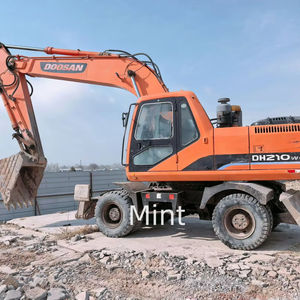 Excavadora de ruedas Doosan 210W-7 usada, excavadora de segunda mano Doosan 210W-7 150W-7 a la venta - Product Image 1