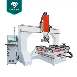 Customization low noise cnc wood carving machine 3d engraving machine with mutil spindles for artware