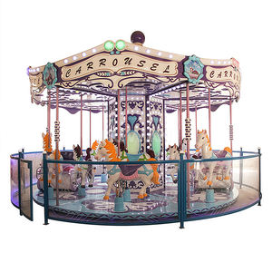 Service de location de carrousel pour enfants de 16 places, manège classique pour les affaires de location de fêtes et les attractions foraines - Product Image 3