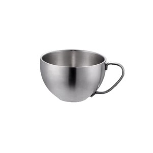 <span class=keywords><strong>Tasse</strong></span> à café réutilisable en acier inoxydable 304, <span class=keywords><strong>tasse</strong></span> à lait et à thé en métal, <span class=keywords><strong>tasse</strong></span> à café latte pour le thé de l'après-midi <span class=keywords><strong>avec</strong></span> assiette, mug à <span class=keywords><strong>expresso</strong></span> durable - Product Image 6