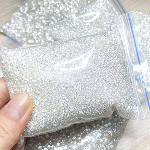 Genuino <span class=keywords><strong>Moissanite</strong></span> D EF Color Piedras preciosas Lote 0,70mm-2,90mm Forma redonda Corte brillante Suelto Melee <span class=keywords><strong>Moissanite</strong></span> Diamond - Product Image 4