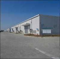 Grande structure en acier préfabriquée pour atelier industriel, hangar et entrepôt, coût au Cameroun