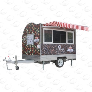 Chariot de nourriture, <span class=keywords><strong>remorque</strong></span> de nourriture BBQ - Product Image 2
