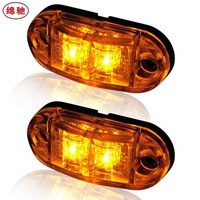 Feux latéraux LED universels Mianchi de haute qualité pour camions, étanches, 12-28V CC, feux arrière pour la mise à niveau de la rénovation