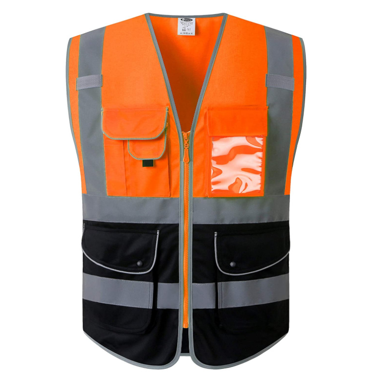 Reflective Safety Vest Jacket ANSI Class