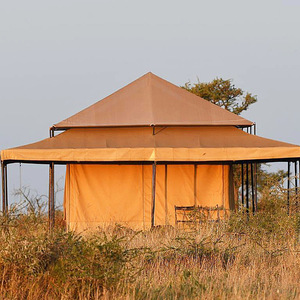 Extended Type Camping <b>Tent</b> 6-8 Person Oxford Cloth One Bedroom Three Season <b>Large</b> Space Outdoor Shelter - Product Image 1