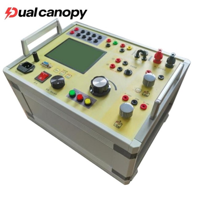 Dualcanopy Electric High Accuracy Single Phase Protection Relay Tester Secondary Current Injection test Set