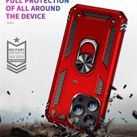 Étui de téléphone antichoc avec béquille pour Samsung A55, coque arrière hybride en TPU et PC pour Samsung A05 S24 S23, étui de téléphone avec anneau de protection