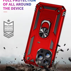 Étui de téléphone antichoc avec béquille pour Samsung A55, coque arrière hybride en TPU et PC pour Samsung A05 S24 S23, étui de téléphone avec anneau de protection - Product Image 6