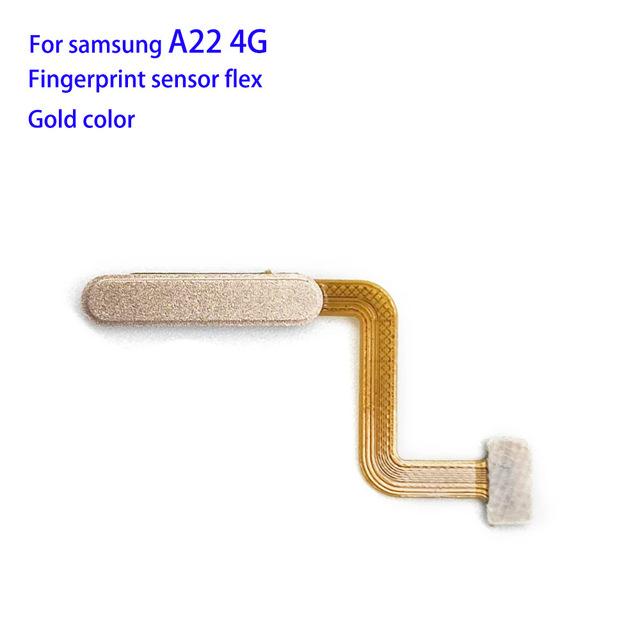 Home Button Fingerprint Sensor Flex Cable for Samsung Galaxy A22 4G SM-A225 5G SM-A226B Replacement Parts