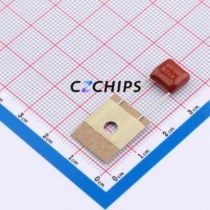 Condensador de película W372S104JJ6TCC90EC, componente de montaje en orificio (THT), paso de 7.5mm, 100nF, 5%, 450V, polipropileno metalizado - Product Image 1