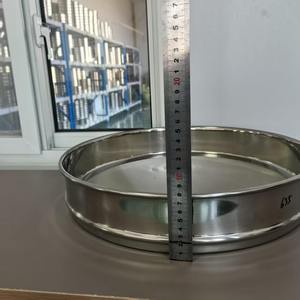 High Precision Test Sieve 200mm ASTM E11 <b>Mesh</b> 230-270 0.063-0.053mm Stainless Steel for Cement Mineral Powder Analysis - Product Image 5