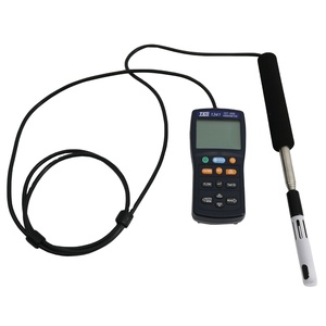 TES-1341 風速計 ホットワイヤ風速計 USB ソフトウェア付き 流量テスター 0.1 ～ 30.0 m/s - Product Image 1