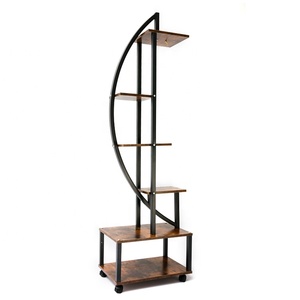 Offre Spéciale métal d'intérieur multicouche avec étagère intégrée <span class=keywords><strong>pour</strong></span> support de <span class=keywords><strong>plante</strong></span> rotatif Balc - Product Image 4