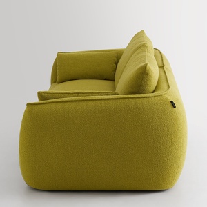 Sofá de Tres Plazas Personalizado Multifuncional de Espuma 32D, Sofá Moderno y Sencillo de Tela en Línea Recta para Sala de Estar - Product Image 5