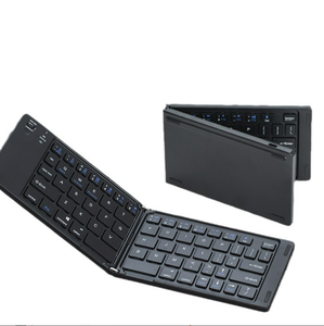 Neue Business-Office-Home Aufladbare Faltbare <span class=keywords><strong>Mini</strong></span>-Tastatur für iPhone Xiaomi Pad Tablet Tragbare 2,4G Kabellose Gaming-Tastaturen - Product Image 1