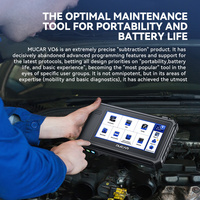 MUCAR VO6 Outil de Diagnostic OBD2 Multi-Véhicules, Gratuit à Vie, Tous Systèmes, 28 Fonctions de Réinitialisation, Codage ECU, Balayage Bi-Directionnel, Scanner Auto