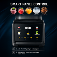 Licuadora 3 en 1, Máquina Licuadora de 1500W, Licuadora de Alta Resistencia, Procesador de Alimentos y Exprimidor, Máquina para Hacer Helados para la Cocina