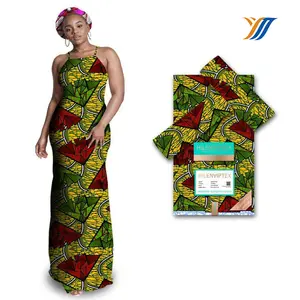 Kain katun Afrika mode dicetak kain Ankara lilin Afrika cetak Holland Belanda Belanda