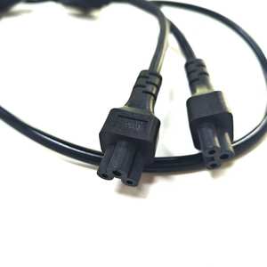 H05VV-F 3X0.75MM2 IEC <strong>C14</strong> to 2XIEC C13 IEC <strong>C5</strong> Y Spliter <strong>Power</strong> <strong>Cord</strong> - Product Image 6