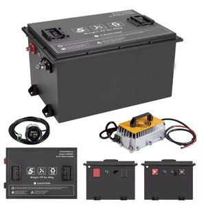 Batterie de chariot de golf LiFePO4 48 volts, 48V 100Ah 105Ah, kit de conversion de batterie de chariot de golf au lithium-ion avec chargeur et jauge au lithium - Product Image 1