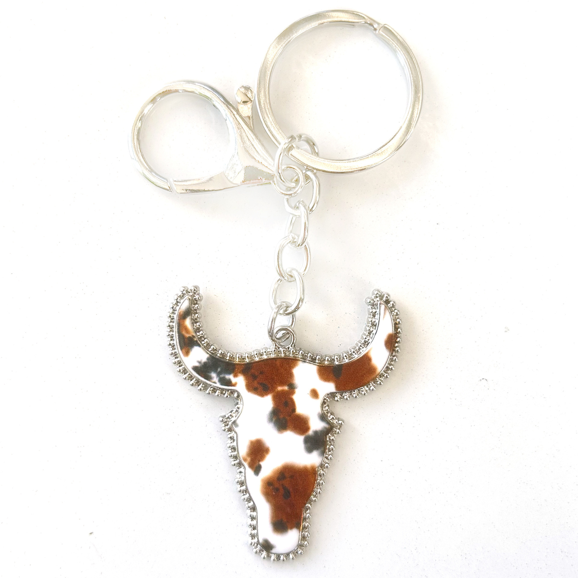 Western Keychain Vintage Cor Key Chains Cowgirl Bag Pendant Cowboy Key ...