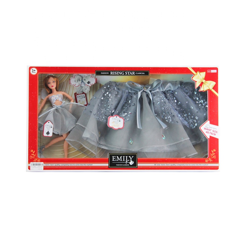 Лидер продаж на Amazon, модная однотонная игрушечная кукла 11,5 'для девочек