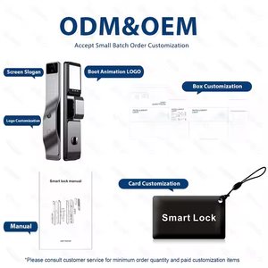 AISUO TUYA WIFI Serrure de porte israélienne Serrure de porte intelligente 3d Reconnaissance faciale Serrures intelligentes automatiques avec caméra Sécurité biométrique intelligente - Product Image 3