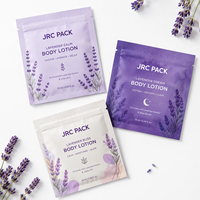 Sachet d'échantillon de crème solaire cosmétique shampoing biodégradable zip-lock personnalisé emballage de sachet pochette de supplément d'échantillon de soin de la peau