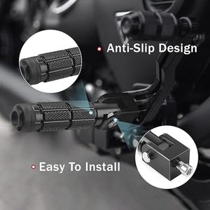 Nouvelles repose-pieds pliables universelles en aluminium pour <span class=keywords><strong>moto</strong></span> Yamaha, remplacement de la fixation du repose-pied - Product Image 5