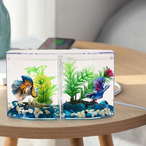 <span class=keywords><strong>Aquarium</strong></span> de bureau en gros, <span class=keywords><strong>aquarium</strong></span> <span class=keywords><strong>pas</strong></span> <span class=keywords><strong>cher</strong></span> pour poissons combattants, petit <span class=keywords><strong>aquarium</strong></span> miniature - Product Image 2