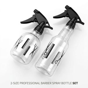 Bouteille pulvérisatrice haute pression 200 ml à jet continu pour salon de coiffure, vaporisateur de brume capillaire pour coiffage et nettoyage - Product Image 1