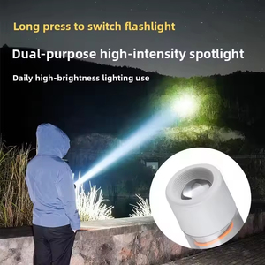 Lámpara de Camping Recargable de Doble Función LED Dos en Uno, Impermeable para Exteriores, con Control Táctil, Luz Nocturna Ambiental para Tienda de Campaña - Product Image 3